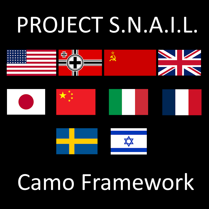 [PROJECT S.N.A.I.L.] Vehicle Camo Framework