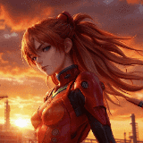 EVA 明日香傍晚 电脑动态壁纸 4K 120HZ preview