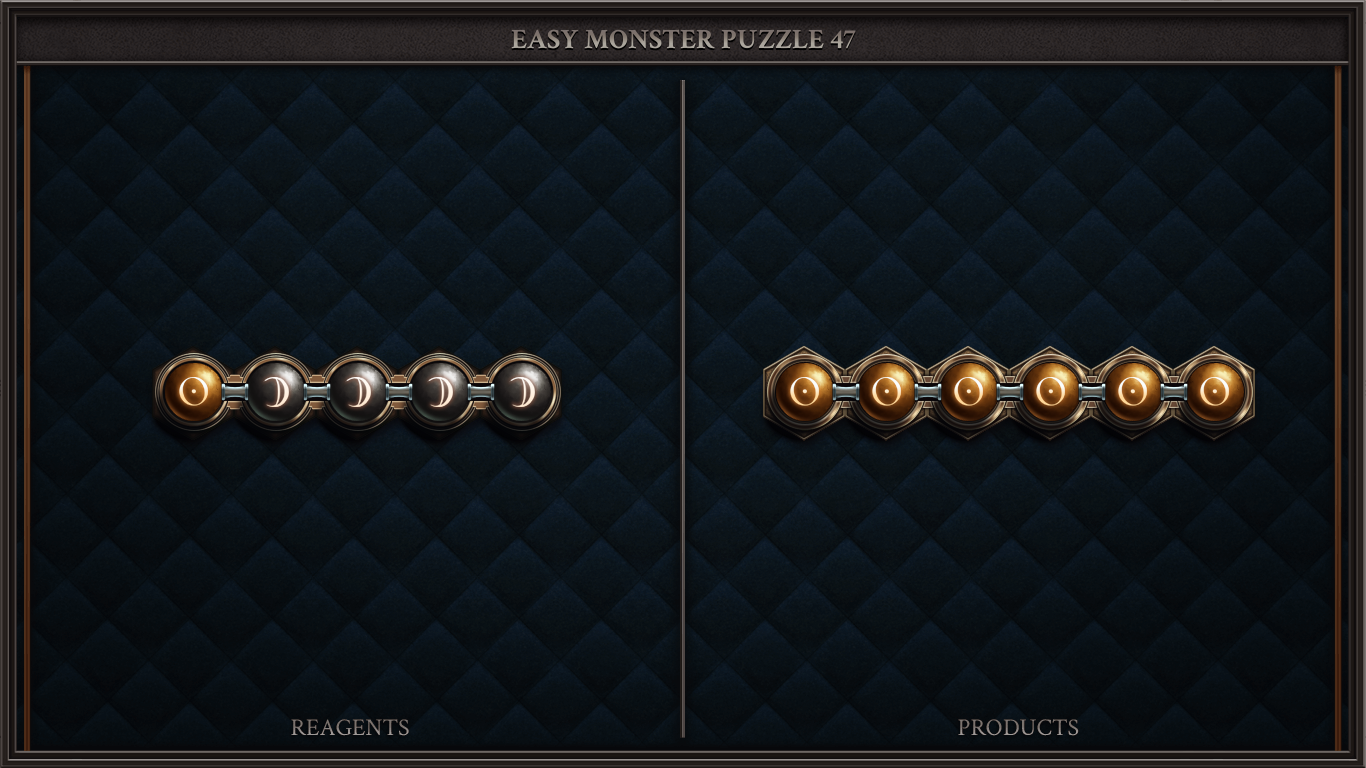 EASY MONSTER PUZZLE 47