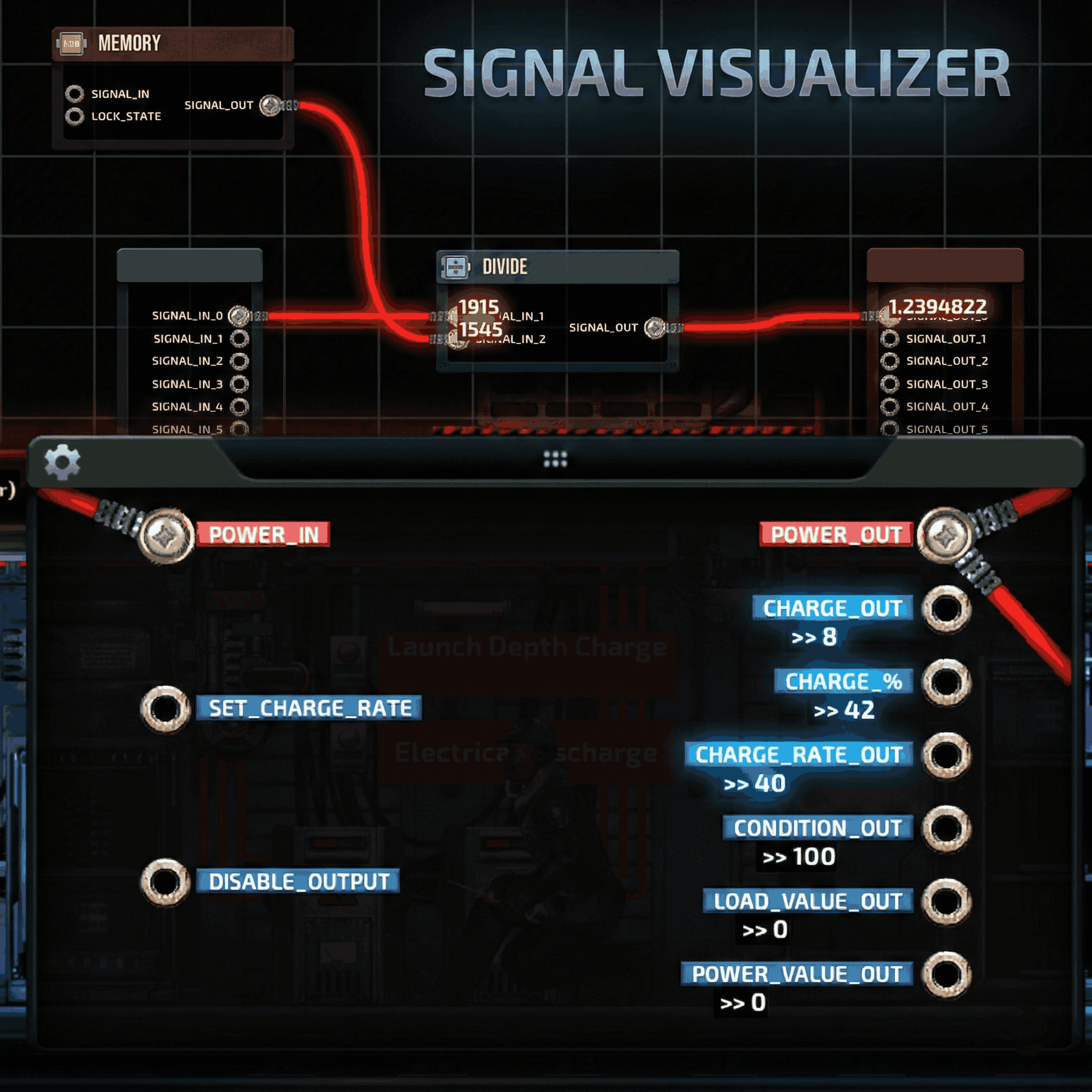 SignalVisualizer - Display of the signal in realtime at the input – Barotrauma Mod