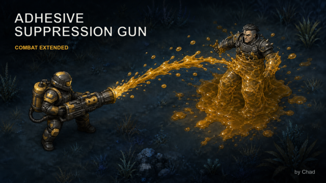 Adhesive Suppression Gun CE / 黏胶抑制枪