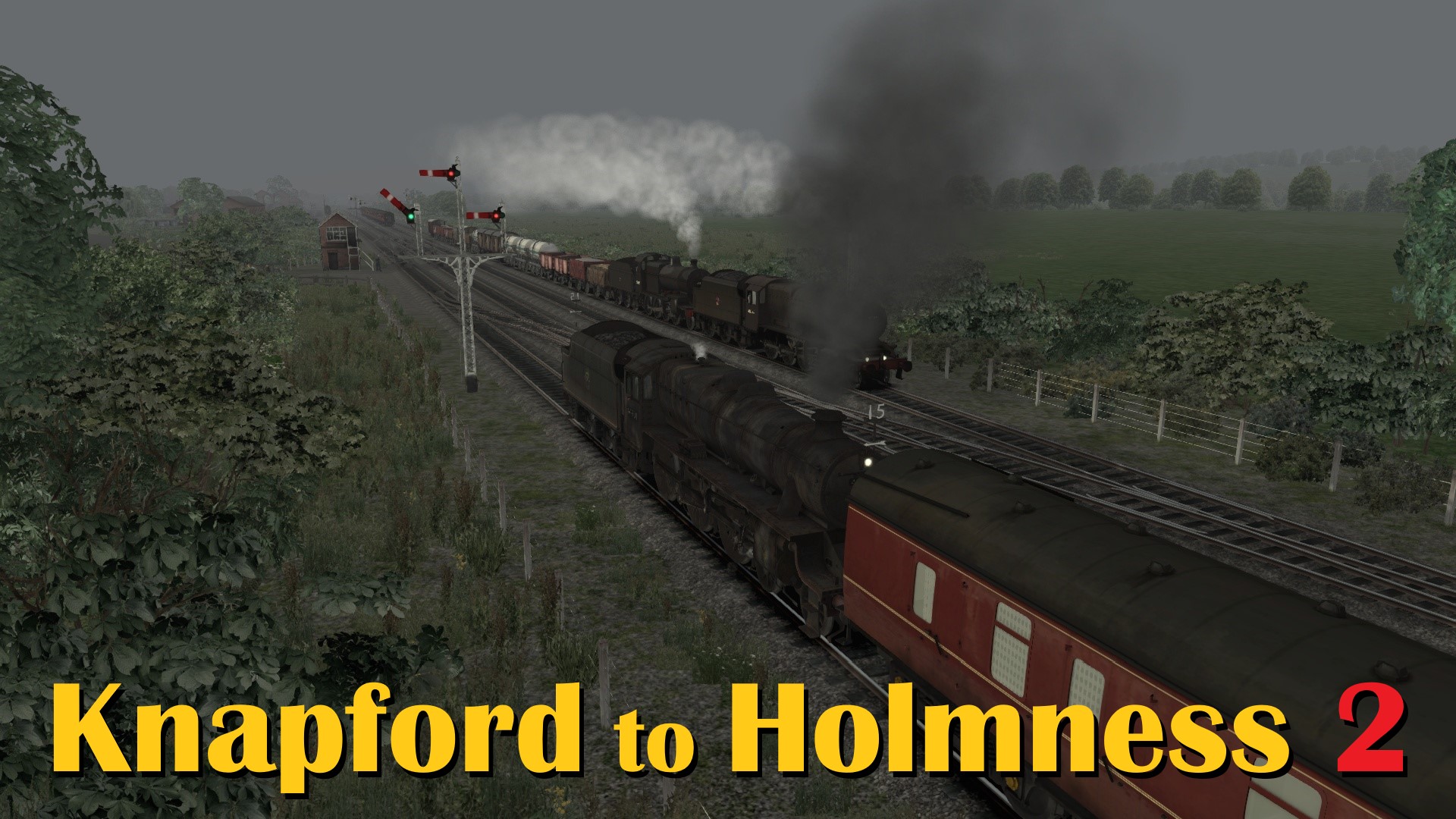 N.S1262 V2 Knapford Station Black 5 4-6-0 duties