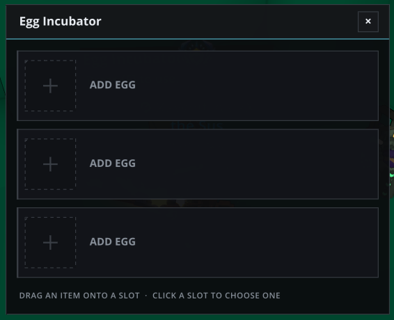 Zakros UI - Geode Incubator preview