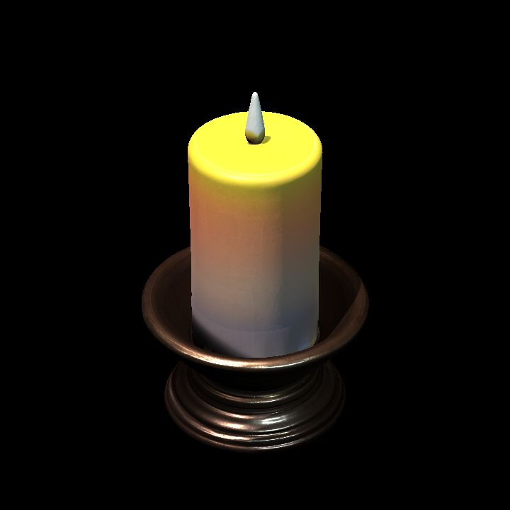Object, Light, Candleholder 3