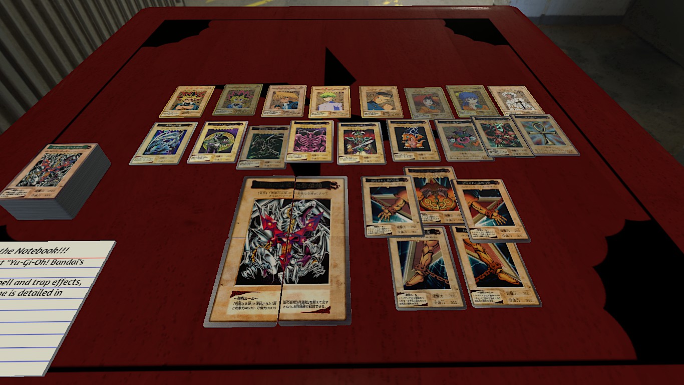 Steam Workshop::Yu-Gi-Oh! Carddass (Bandai's Official Card Game) *Now  featuring English Cards!*
