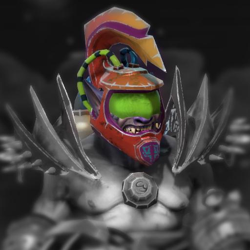 Hell's hardened irons - Lion Helmet