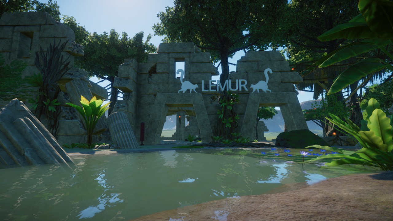 The Lost Zoo Lemur Habitat