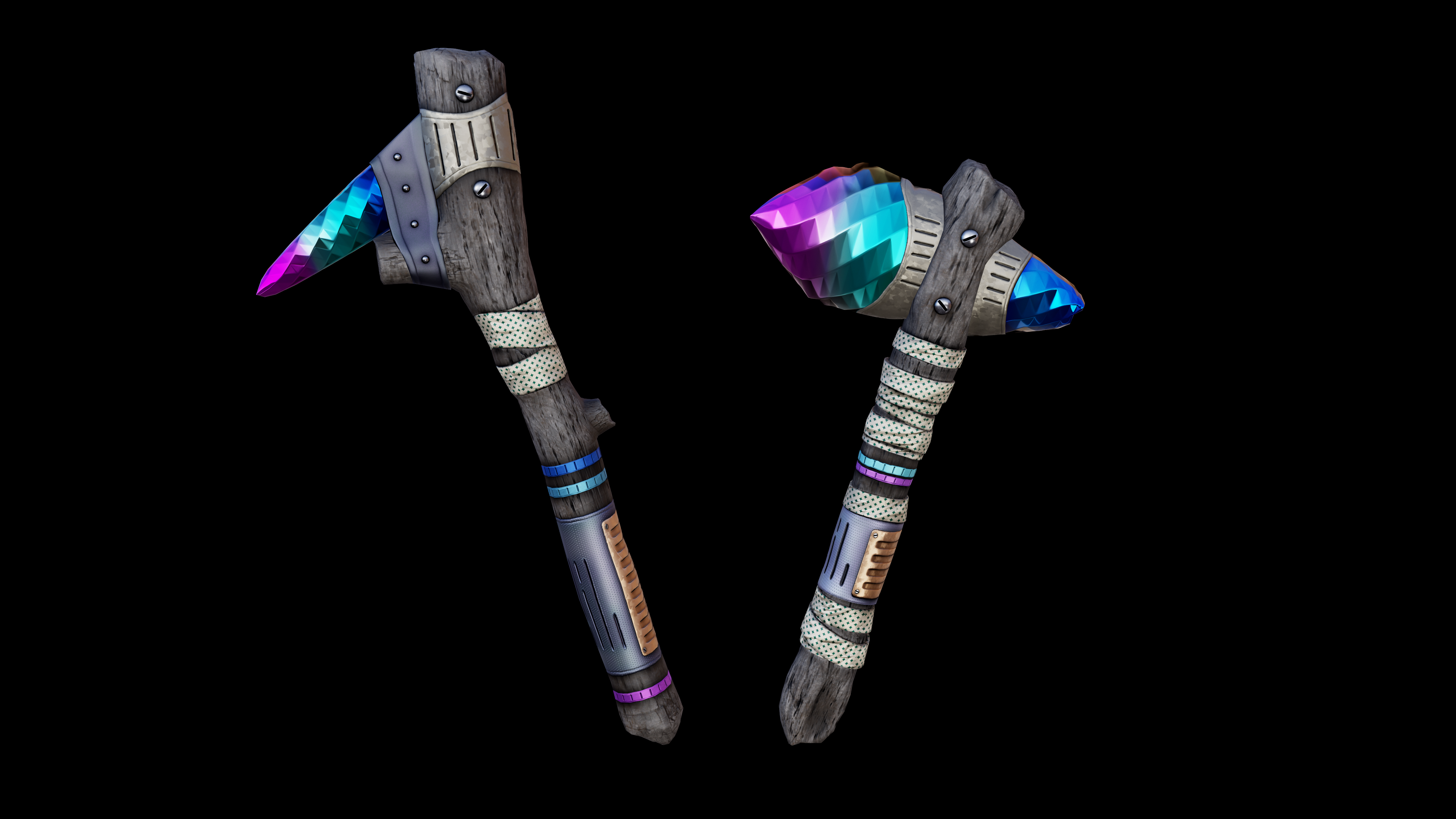 Shimmering Stone Hatchet
