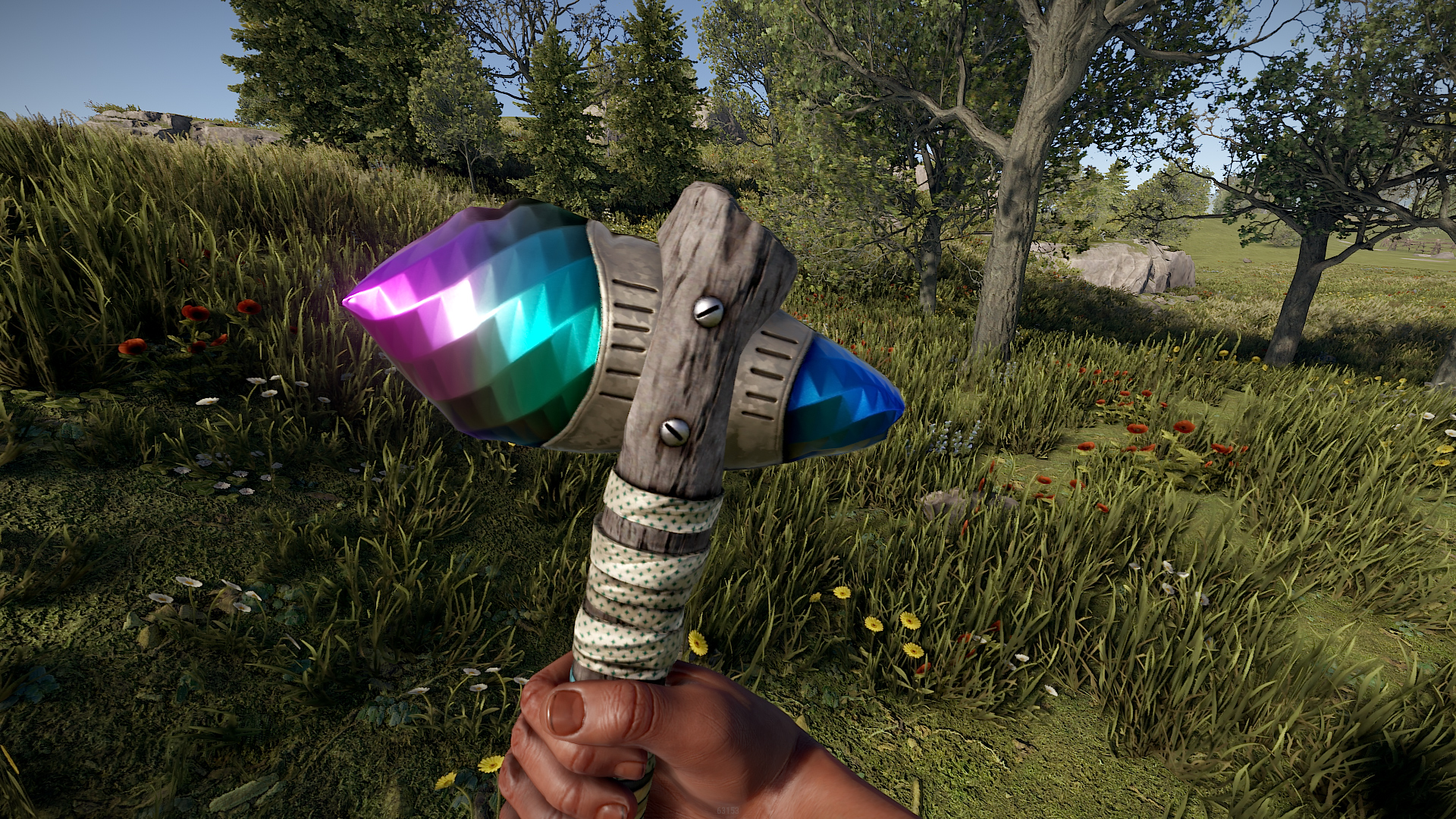 Shimmering Stone Hatchet