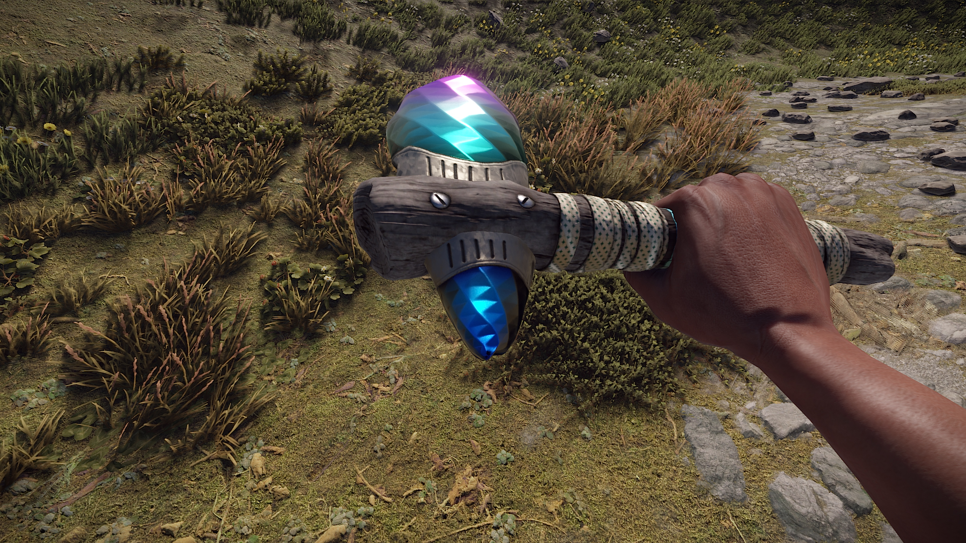 Shimmering Stone Hatchet