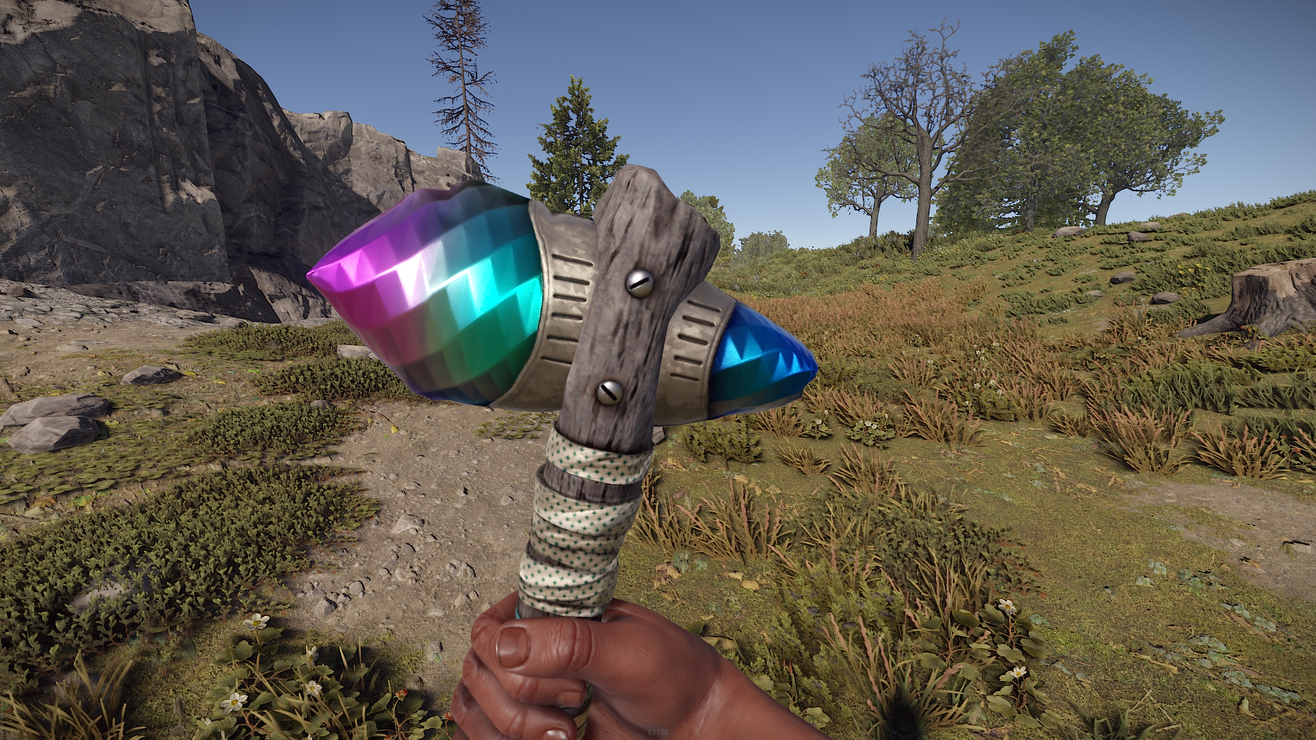 Shimmering Stone Hatchet