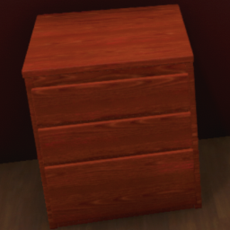 Bedside Modular Drawers Palisander