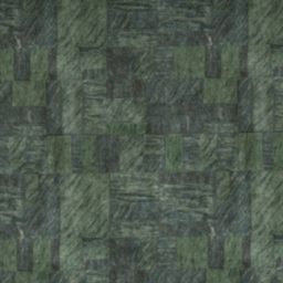 1x1 Rough Floor Tile Seafoam Green