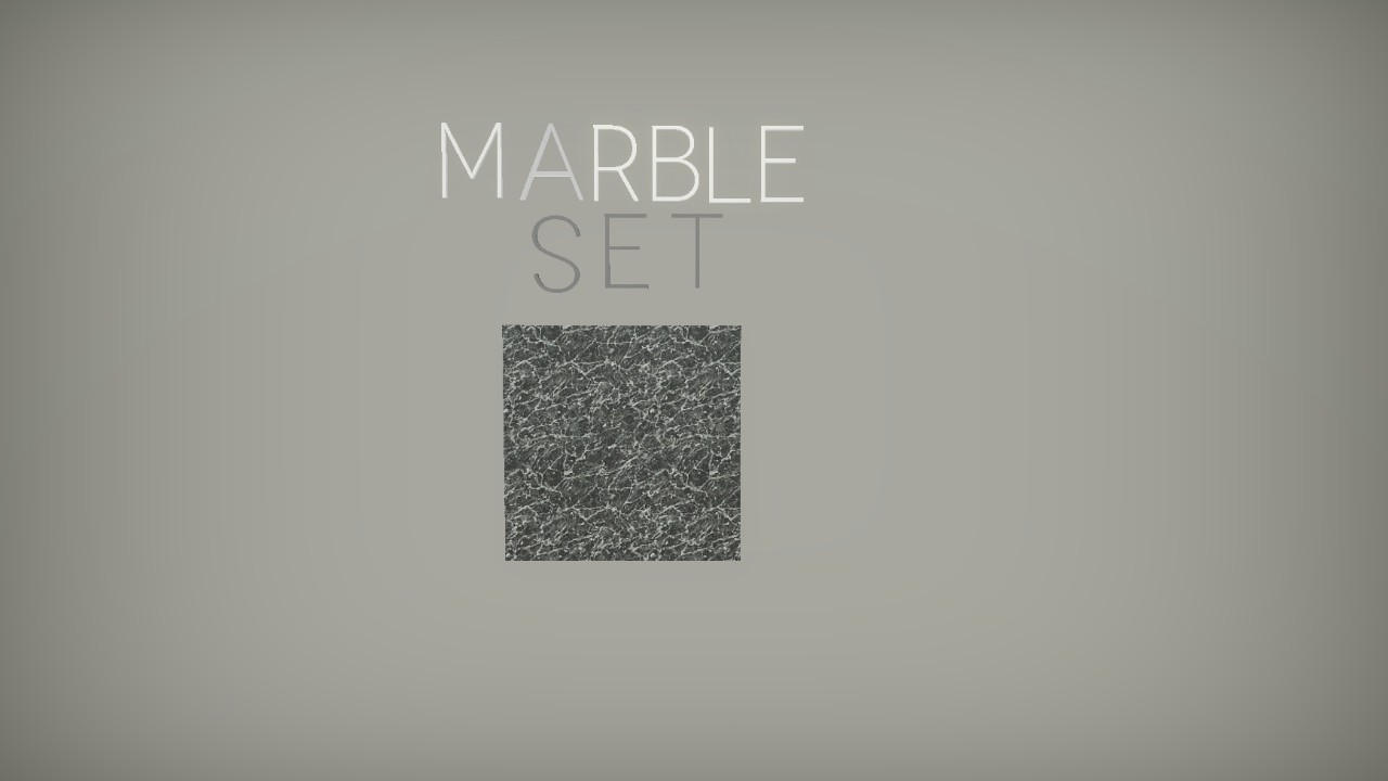 Marble Floor Set 1 (1of9)