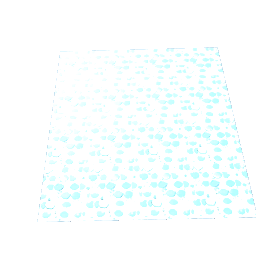 4x4 Light Blue Beach Stone Tile