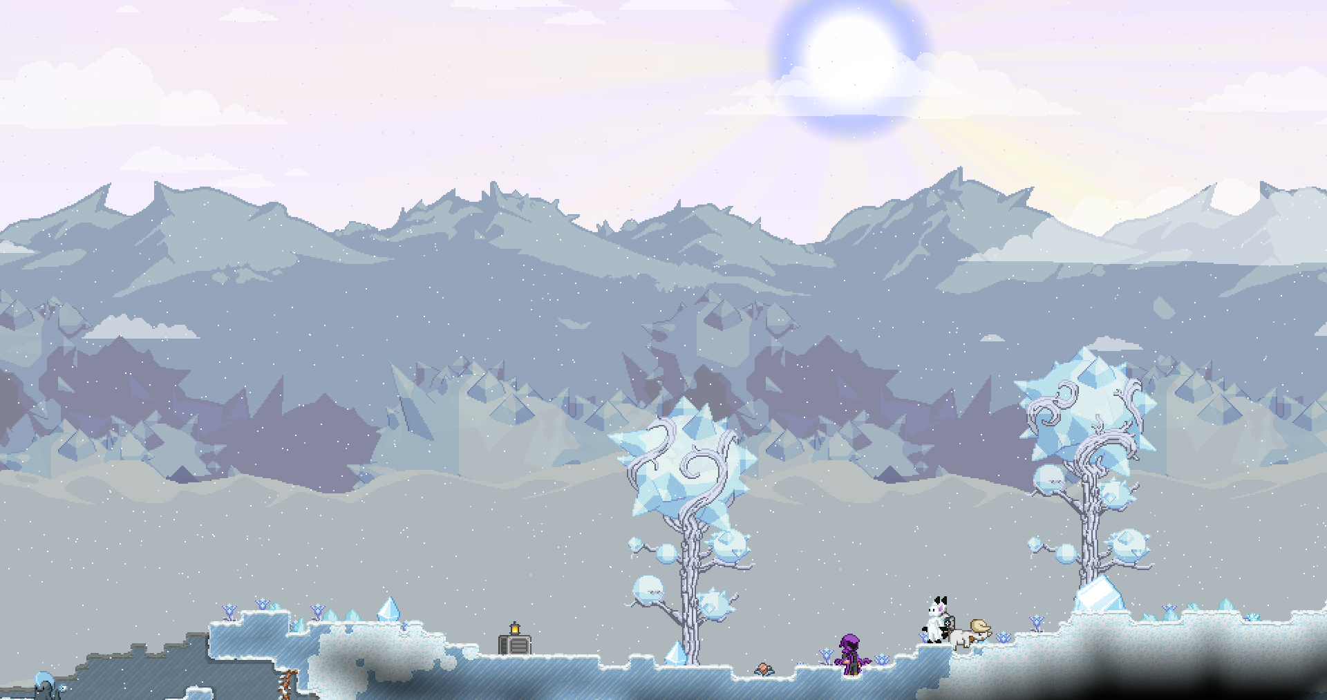 Frozen Sun Colours