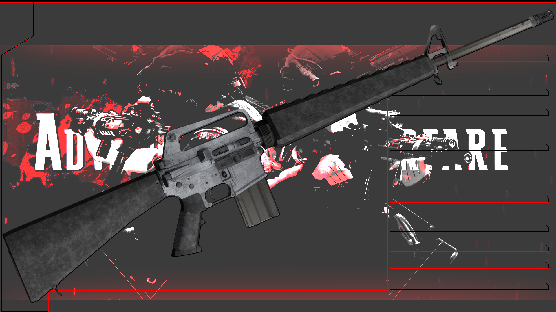 Steam Workshop::WAR: REDUX: LOW-POLY FIREARMS