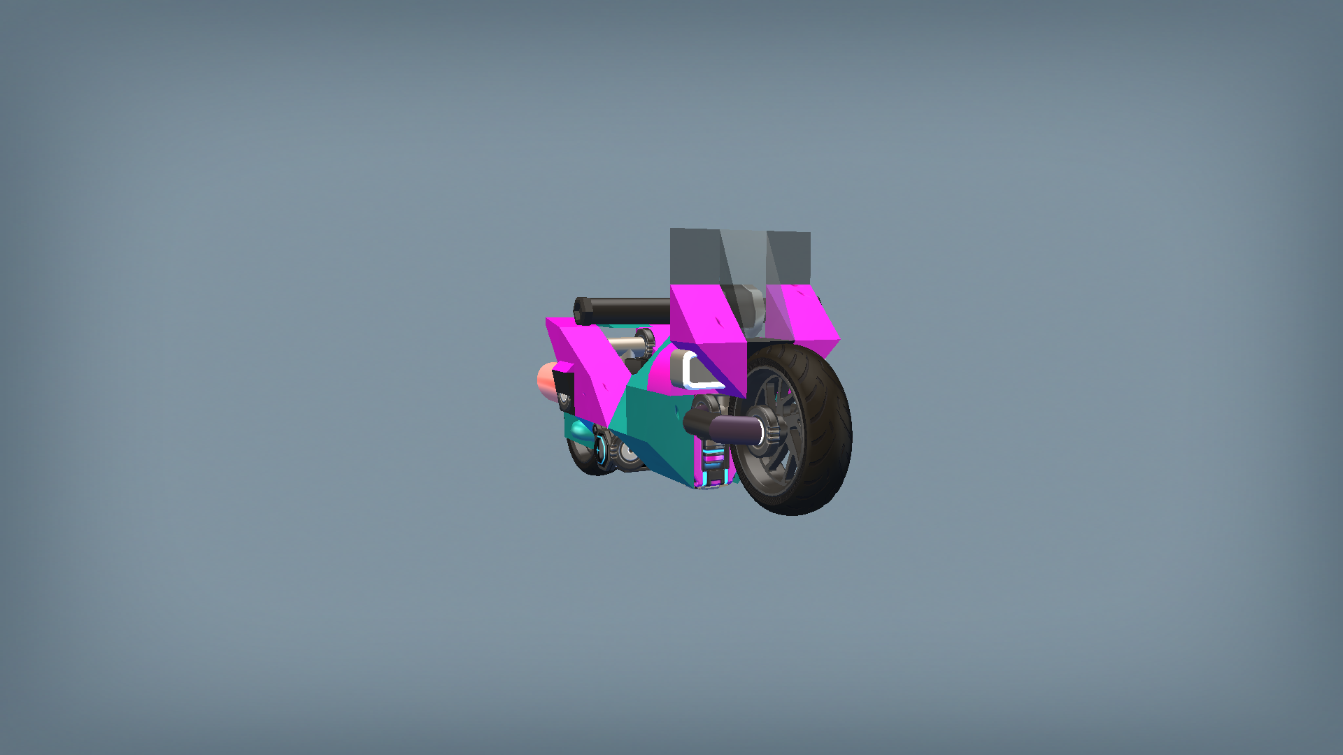 750cc Bike (horibble on offroad,can wheelie)