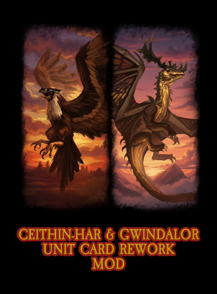 Ceithin-Har & Gwindalor's unit card rework mod