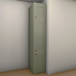 Rosemary Kitchen tall cupboard 50 cm right - Sage green