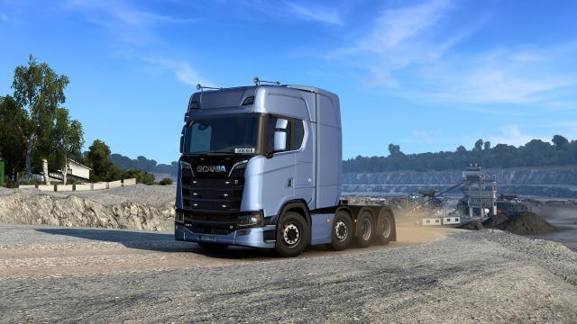 Scania R/S Improved Electronic Rearview Mirror