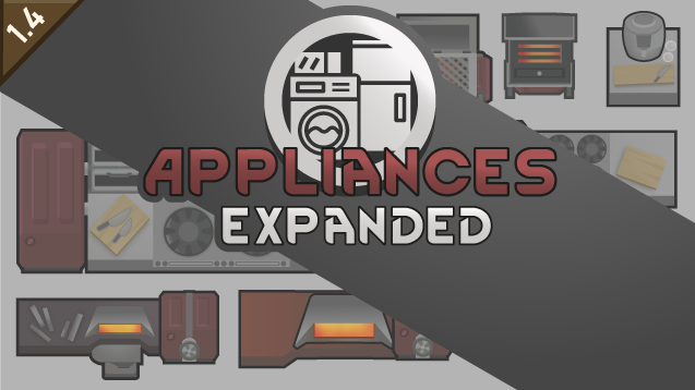 Appliances Expanded XML Only mod preview for RimWorld