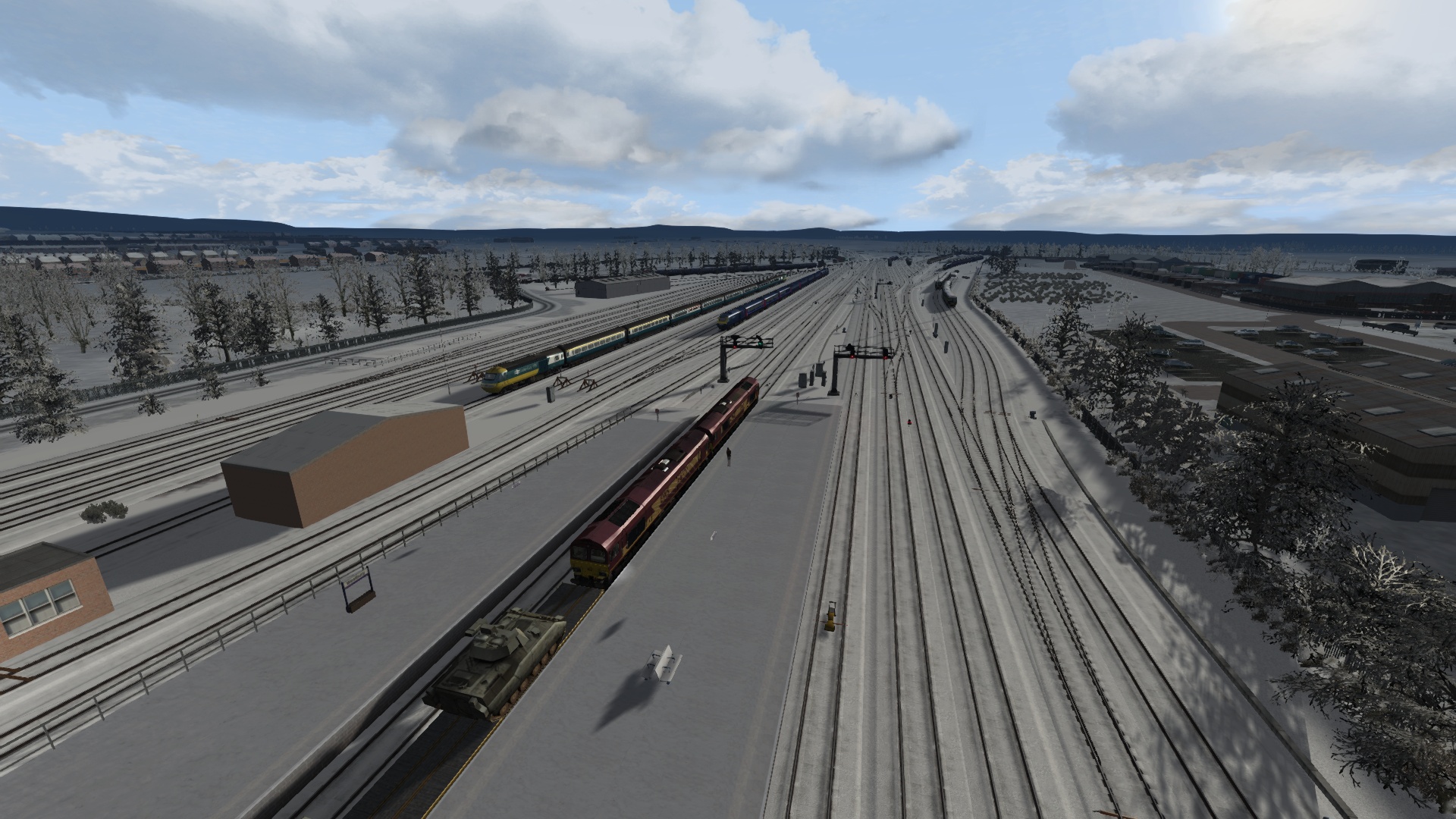 416 UK Railway tour Southwestern Expressways Reading Exeter Part 11 Westbury to Castle Cary