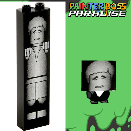 Han Solo (frozen in carbonite)