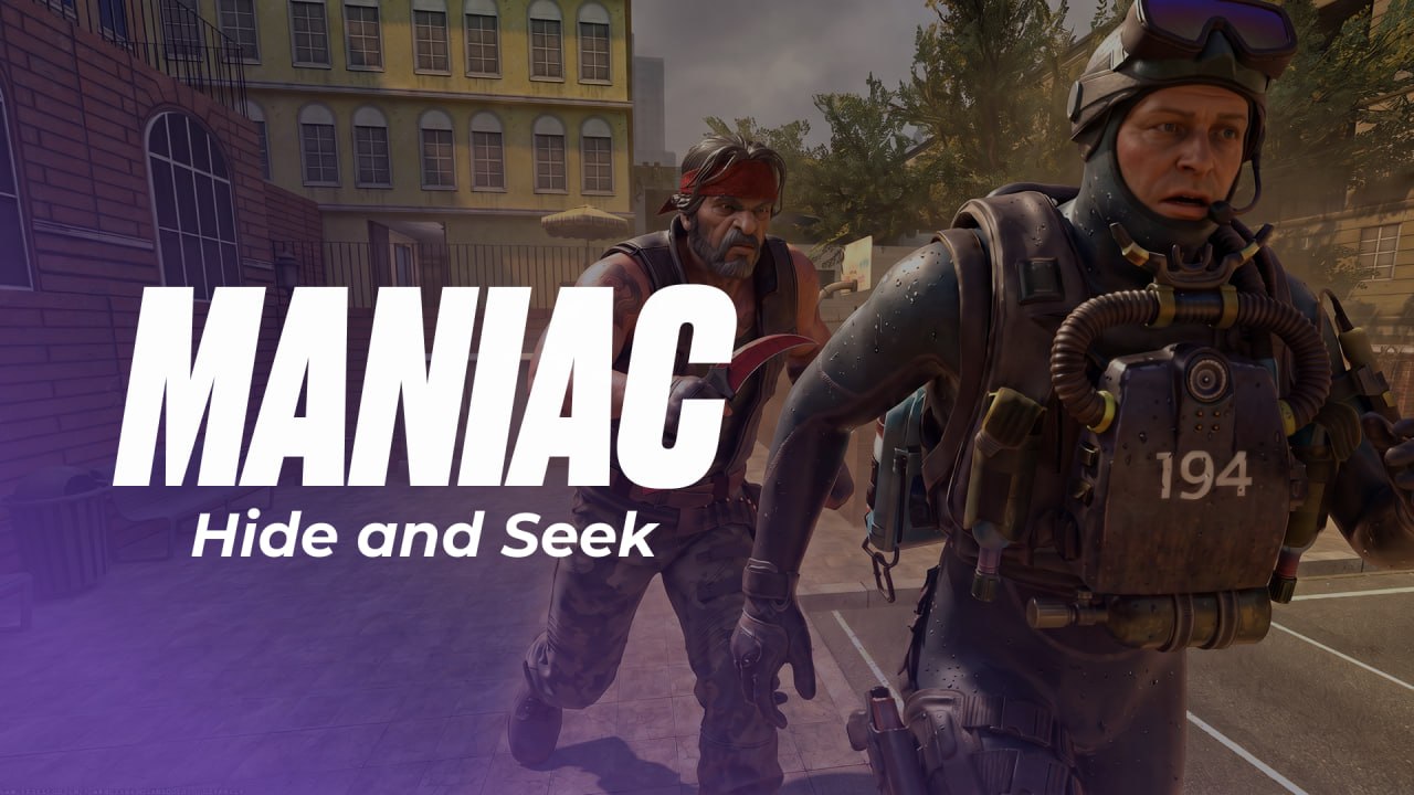 Hide and seek (MANIAC) – Counter-Strike 2 Mod