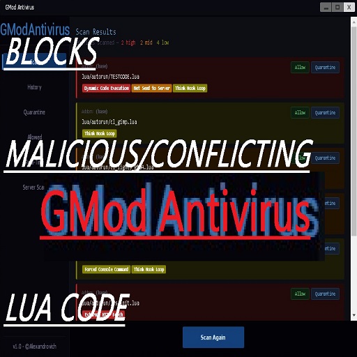 GMod Antivirus preview