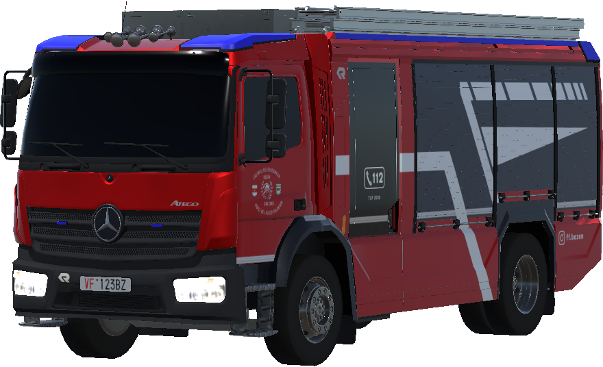 Freiwillige Feuerwehr Bozen / Vigili del Fuoco Volontari Bolzano - APS/TFL2000 MB Atego preview