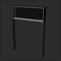 door frame with only skylight white 200 275