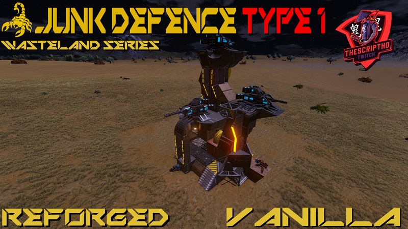 Junk Defence Type 1 - Wasteland Series