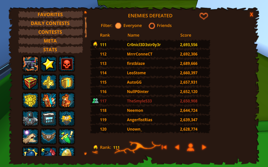 Lava UI Leaderboard