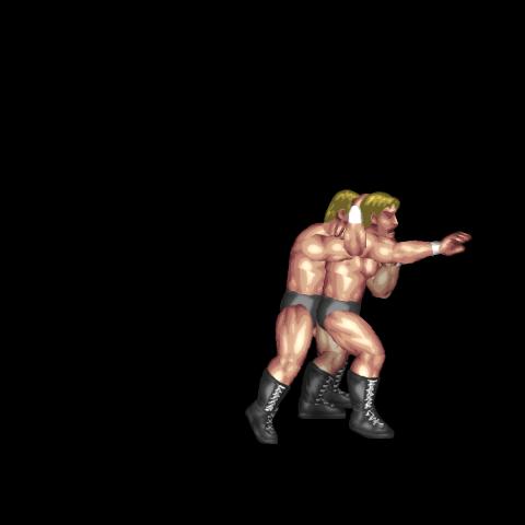 スリーパースープレックス（カウンター）/ Sleeper Suplex (Counter)