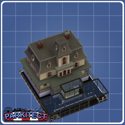 Haunted House (Glass Covered)