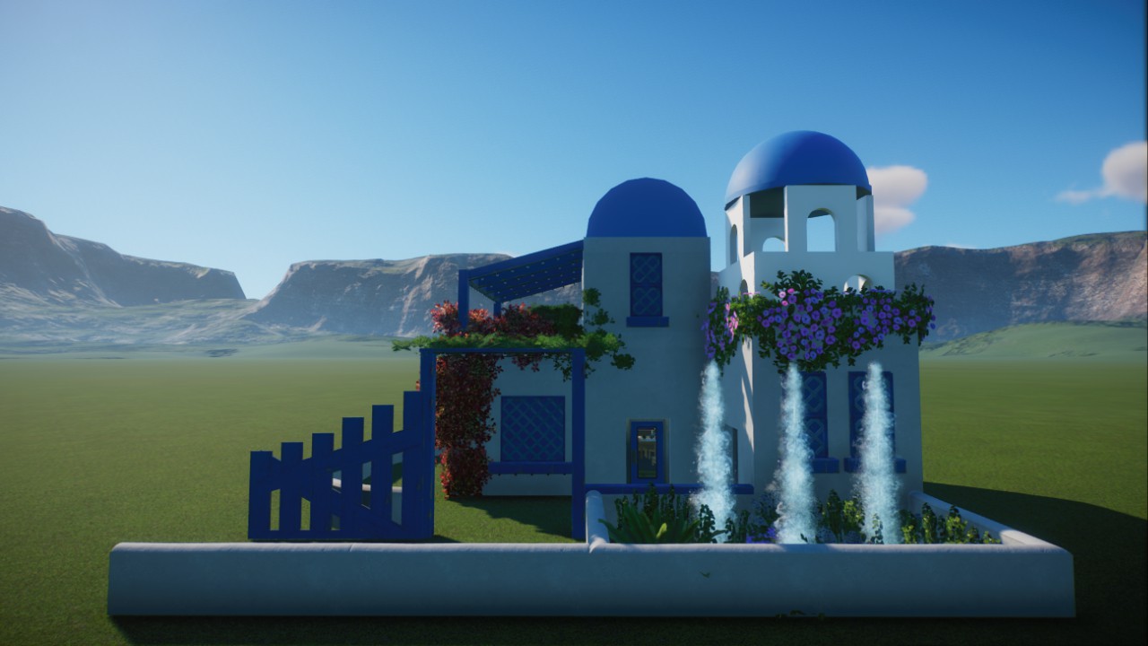 Santorini shops and facilities