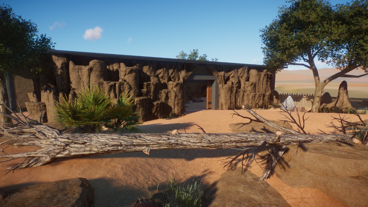 Limpopo Aardvark Habitat by ZooF
