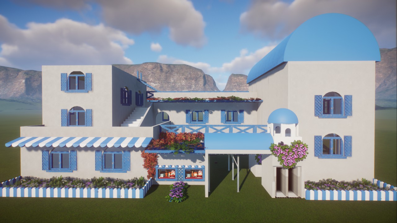 Santorini shops and facilities