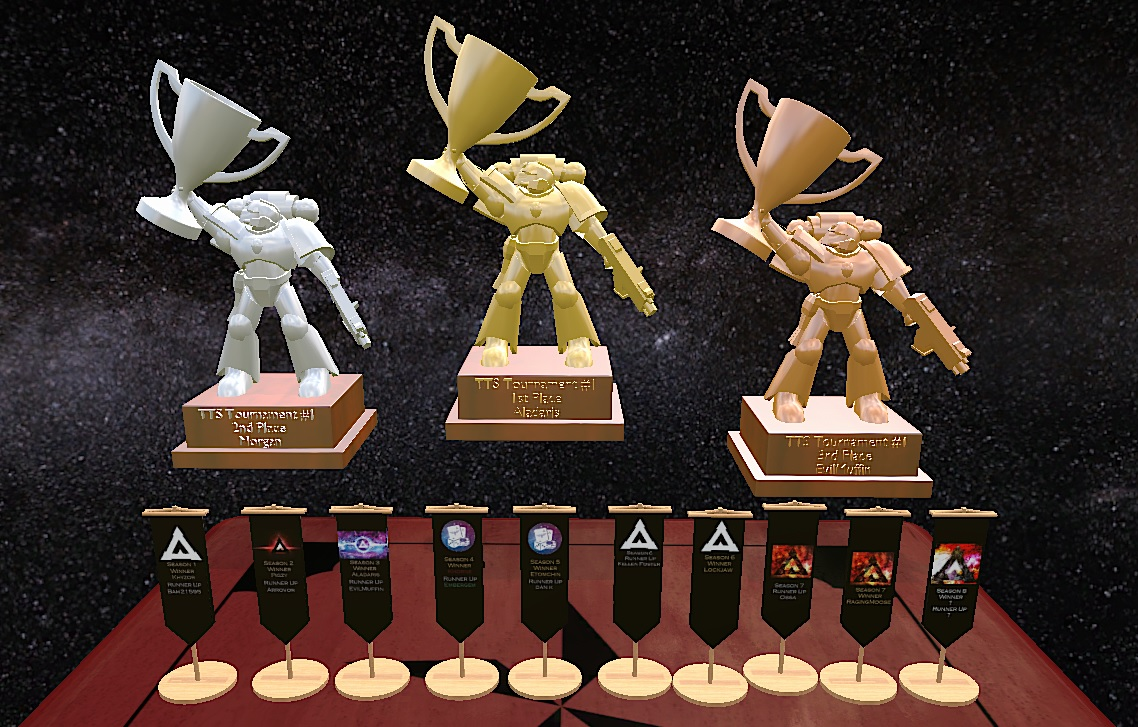 Alpha League Winners Banners