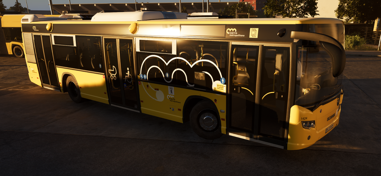 Repaint_Template CARRIS Metropolitana for ScaniaCW preview