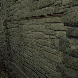 very detailed castle