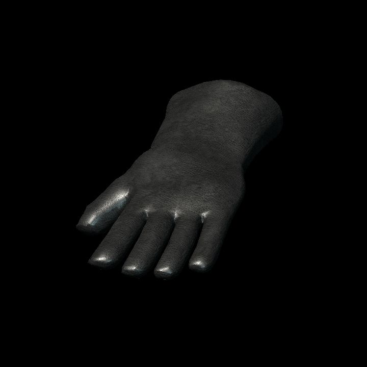 Leather gloves - lying L 6