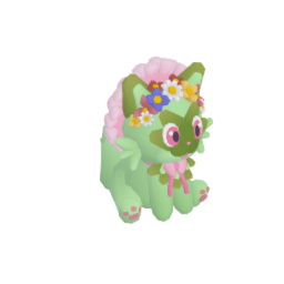 Sprigatito Flower Bonnet Plushie