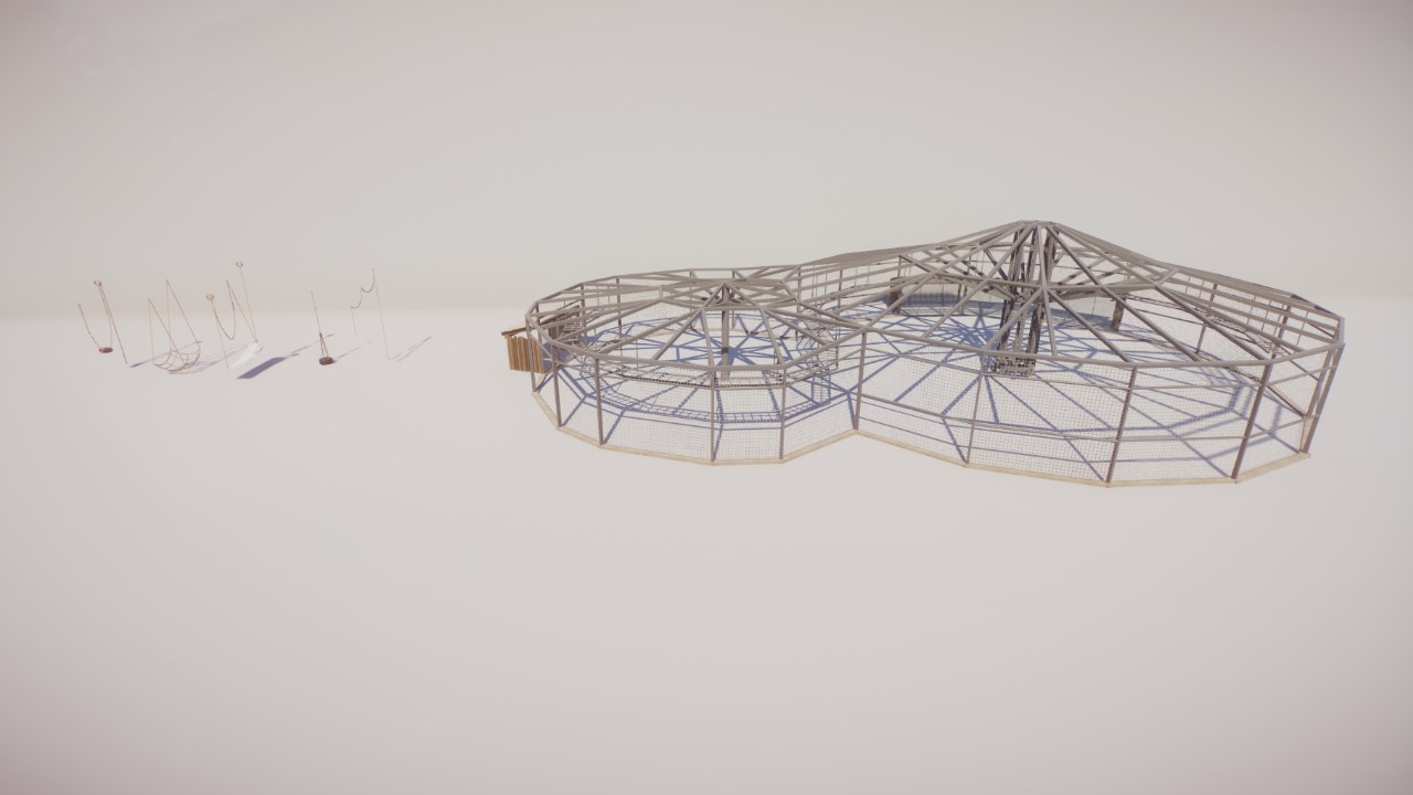 Modular Gorilla Exhibit preview