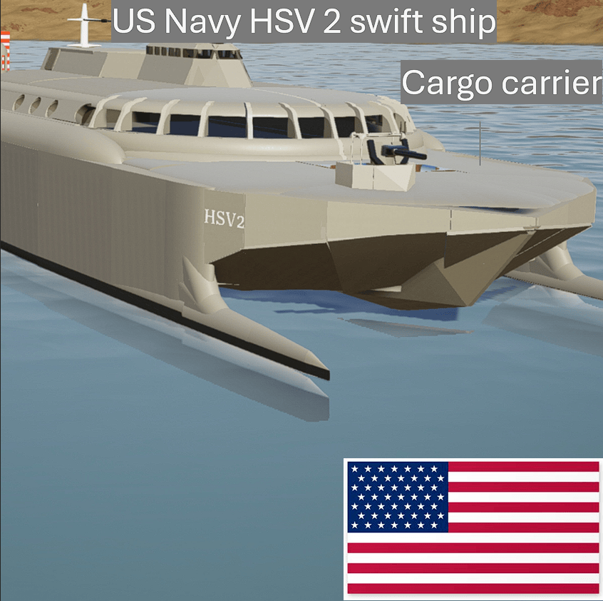 US Navy HSV-2 Swift ship