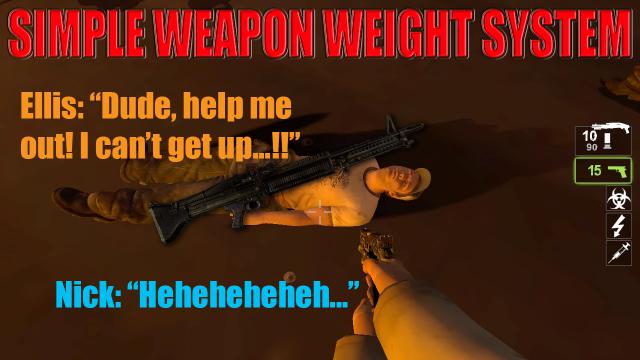 Simple Weapon Weight System (Vscript) preview