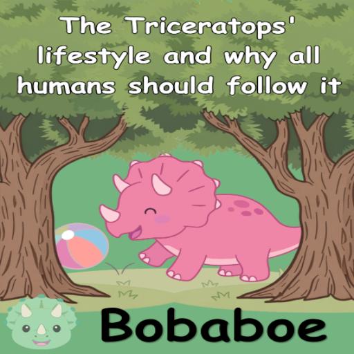 Triceratops lifestyle book