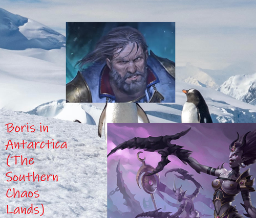 Boris Ursus STARTING LOCATION Change (Southern Chaos Wastes)