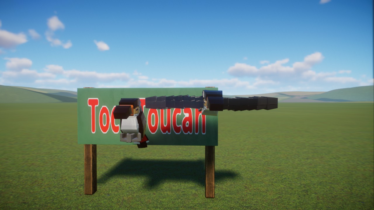 Dark's:Toco toucan
